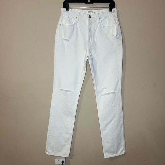 Hudson Thalia Loose Fit White Jeans - Picture 2 of 8